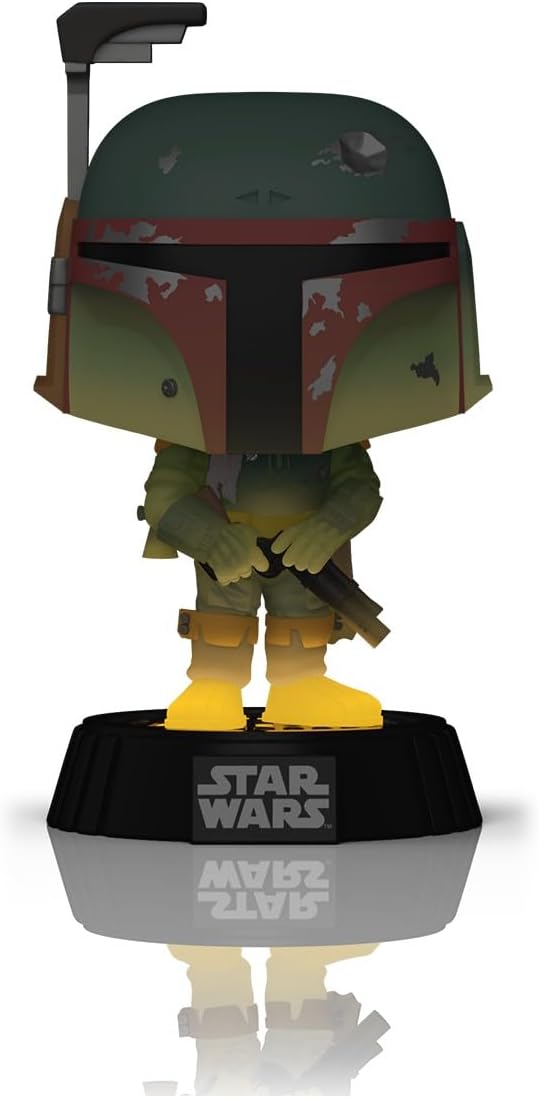 Funko Pop! Star Wars: FL - Boba Fett - Leuchtet Im Dunkeln - Vinyl-Sammelfigur - Geschenkidee - Offi