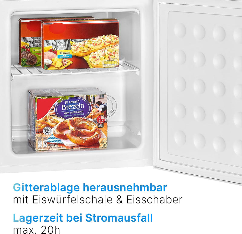 Bomann® Gefrierbox 31L Nutzinhalt | Gefrierschrank klein mit Gitterablage | wechselbarer Türanschlag