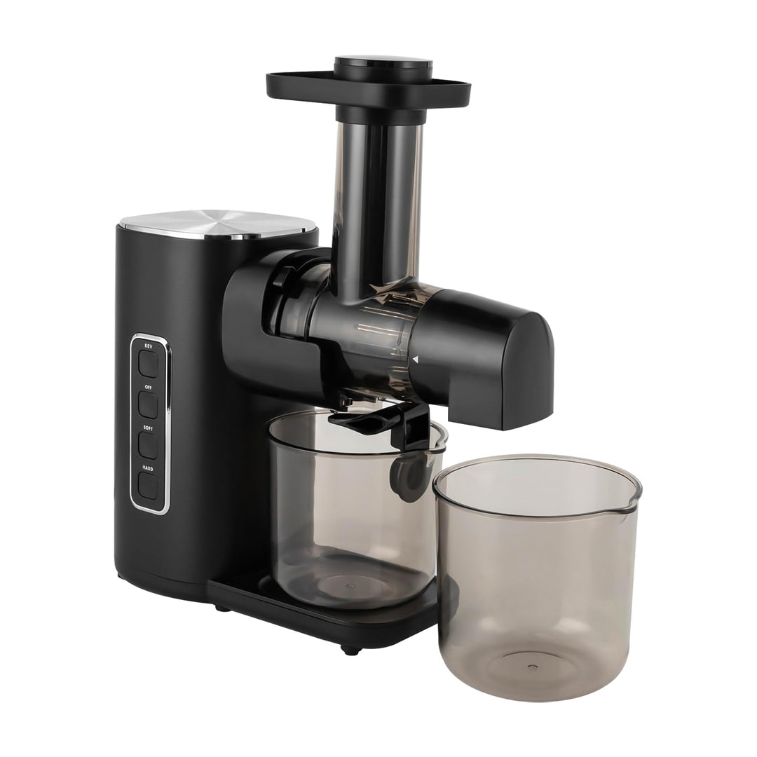 Entsafter Gemüse und Obst Juicer Maschine ABS-Kunststoff 150W Obstpresse Elektrisch Saftpresse mit 2