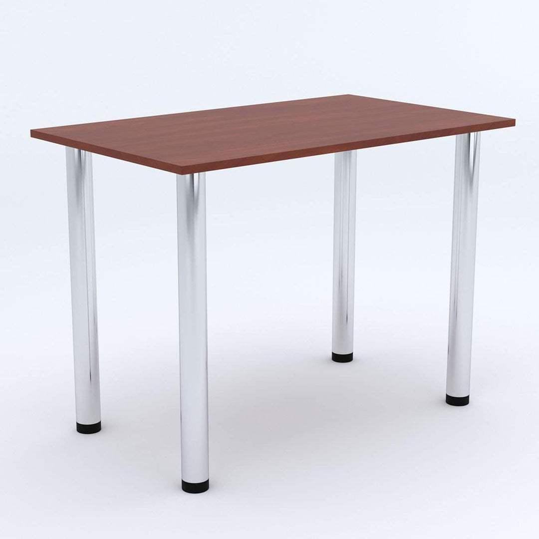 mikon 80x35 | Esszimmertisch - Esstisch - Tisch mit Chrombeinen - Küchentisch - Bürotisch | Locarno