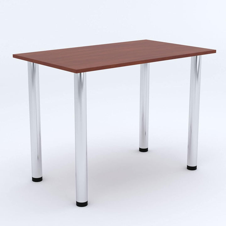 mikon 80x35 | Esszimmertisch - Esstisch - Tisch mit Chrombeinen - Küchentisch - Bürotisch | Locarno