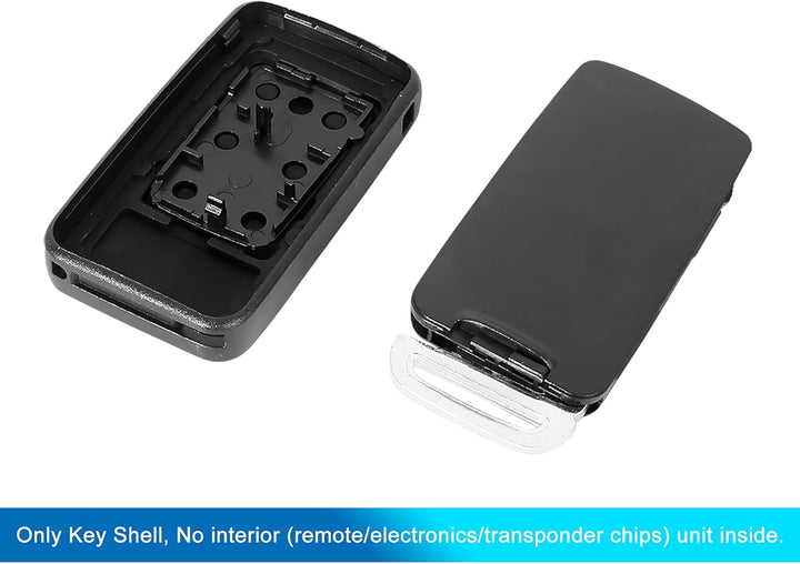 X AUTOHAUX Auto Schlüsselhülle Etui Schutzhülle Gehäuse für schlüssellose Fernbedienung für Schlüsse