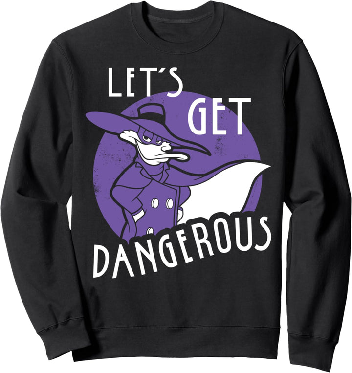 Disney Darkwing Duck Let's Get Dangerous Sweatshirt