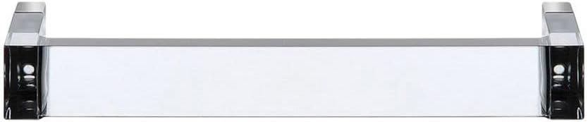 Kartell 9930B4 Handtuchhalter Rail, transparent 30 cm Glasklar, 30 cm Glasklar