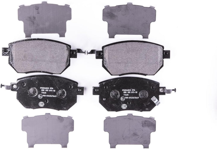 HELLA PAGID 8DB 355 011-101 Bremsbelagsatz - T1425 - Dicke/Stärke: 15.5mm - Bremssystem: Tokico - mi