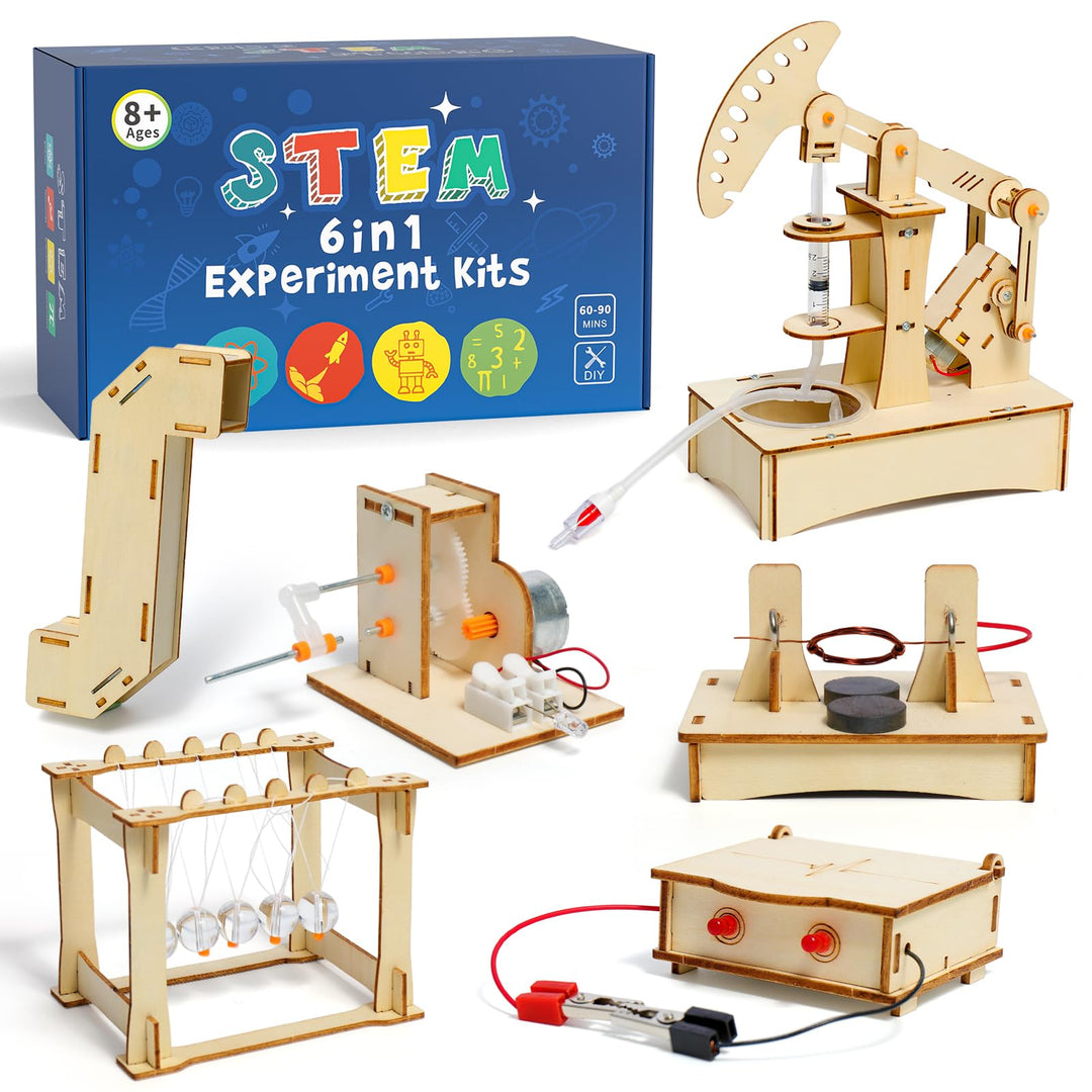 Experimente für Kinder ab 8 9 10 11 12 13 14, Elektronik Baukasten, Experimentierkasten, Elektro Bau
