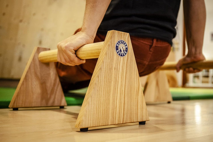 Holz Parallettes (Paar)