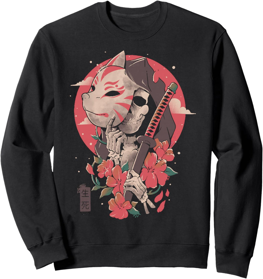 Reaper Kitsune – Edgy Aesthetic Streetwear Sweatshirt