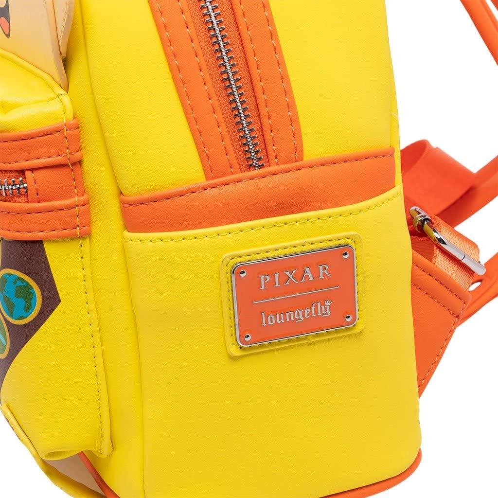 Loungefly Disney Pixar Up Russell Cosplay Damen Mini Rucksack Geldbörse, Mehrfarbig, Einheitsgrösse,