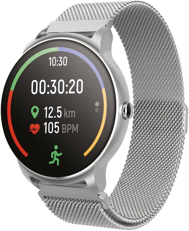 Forever Smartwatch ForeVive 2 SB-330 zusätzlichem Band, Display 1,3“ IPS 240x240 Pixels, IP68, Bluet