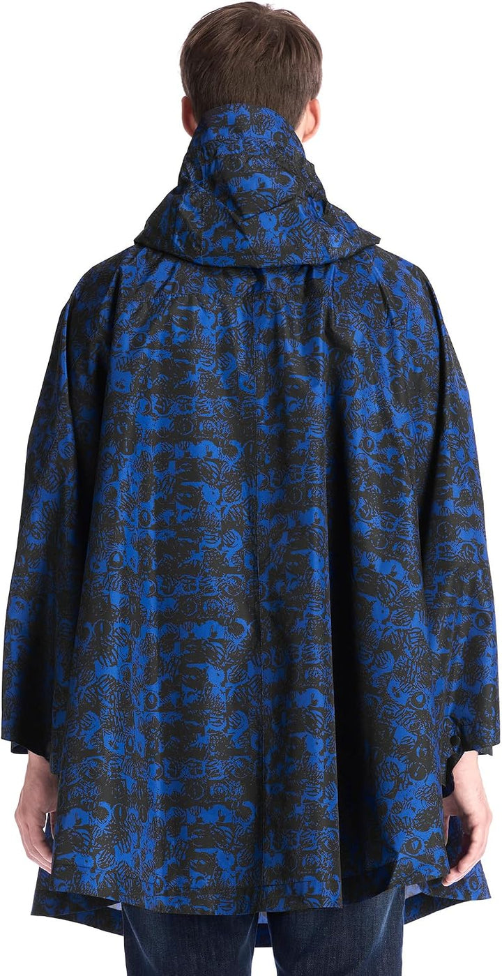 Inter Unisex Giacca Regenjacke, Exklusive Kollektion Rain S-M Plus Schwarz, S-M Plus Schwarz