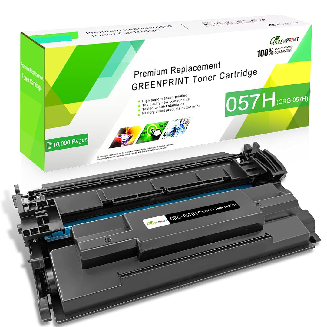 GREENPRINT Kompatible Tonerkartusche 057H ( 057 ) 10000 Seiten mit hoher Kapazität MF449dw MF448dw M