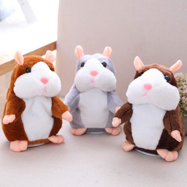 Eocolz Sprechender Hamster wiederholt das, was Sie Sagen Mimicry Haustier Plüsch Buddy Maus interakt