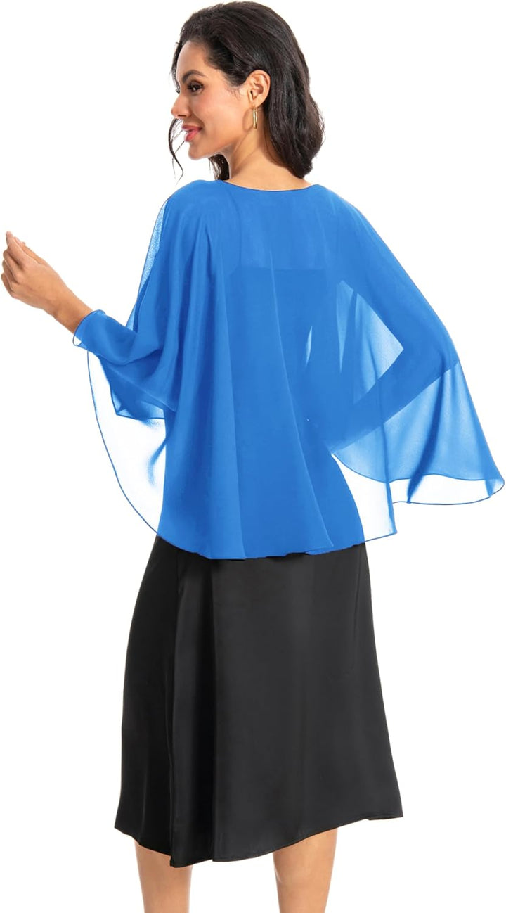 Baoqiya Damen 100 cm Einheitsgrösse Blau, Einheitsgrösse Blau