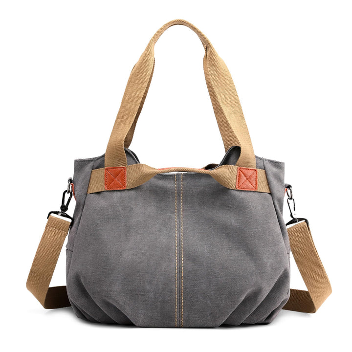 DIRRONA Casual Damen Segeltuch Umhängetasche Gross Kapazität Handtasche Reise Schultertasche Multifu