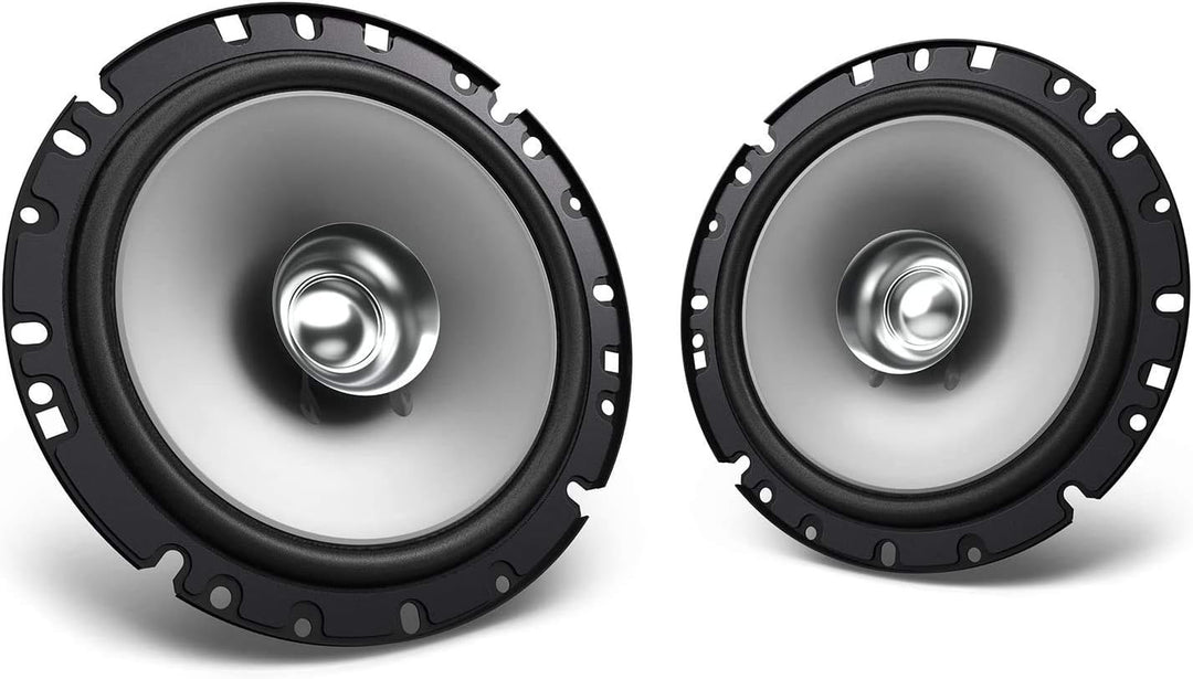 Kenwood KFC-S1756 Lautsprecher Set 300W + FIAT Panda 169 Lautsprecherringe 165mm Türe Front + Adapte