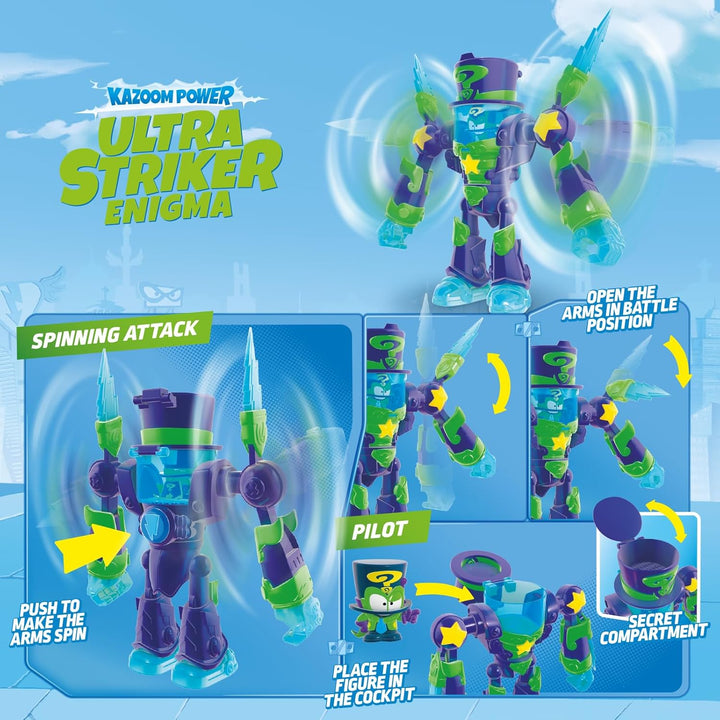 Superthings Ultra Striker Enigma Roboter Ultra Striker von Enigma aus der TV-Serie SuperThings Kazoo