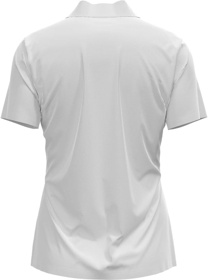 Odlo Damen Polo Shirt S/S Cardada Polohemd XS Weiss, XS Weiss