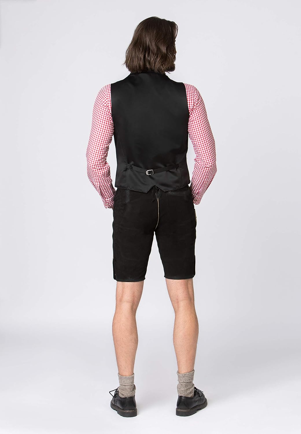 Stockerpoint Herren Trachtenweste Calzado 46 Schwarz, 46 Schwarz