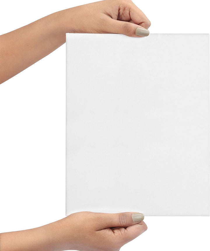 BELLE VOUS 30 STK Blanko Leinwände – 20 x 25cm – Bespannter Rahmen, Keilrahmen Leinwand Set für Küns