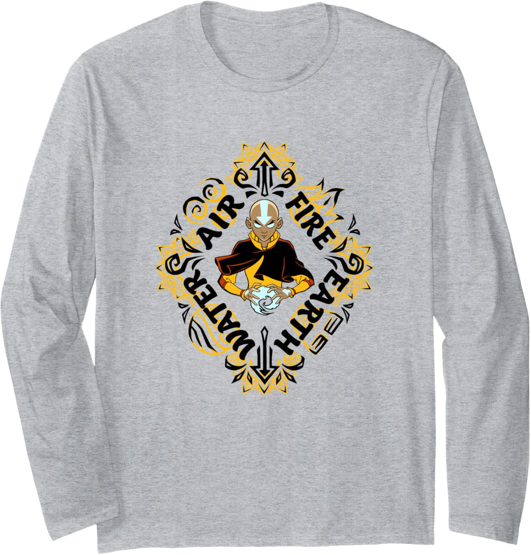 Avatar: The Last Airbender Avatar State Box Up Langarmshirt