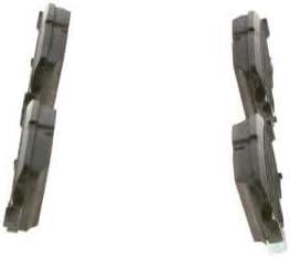 Bosch BP2458 Bremsbeläge - Hinterachse - ECE-R90 Zertifizierung - vier Bremsbeläge pro Set