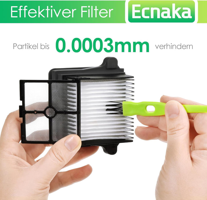 6 Stück Bürstenrolle Filter Ersatzteile für Tineco Floor One S7 Pro, Floor One S6 Akku-Nass- und Tro