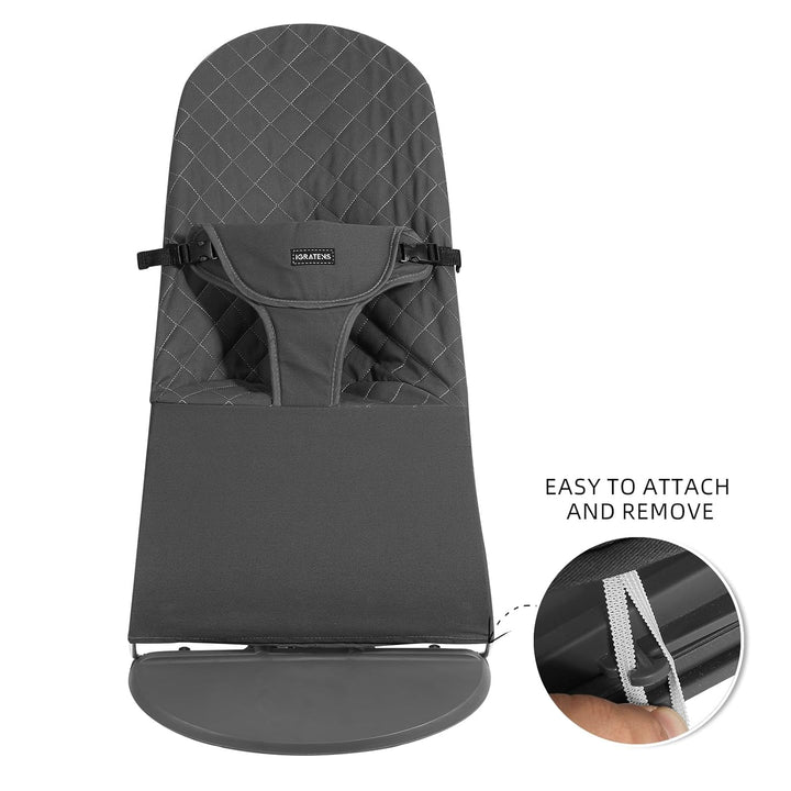 iGRATENS Stoffsitz für Babywippe – Baby Björn, Babywippenbezug, kompatibel mit Balance Soft & Bliss