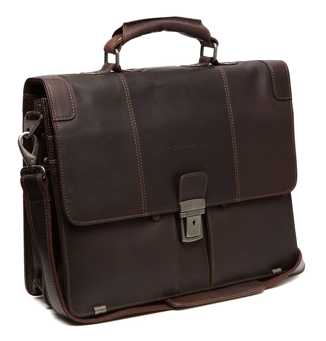 The Chesterfield Brand Stuttgart Aktentasche Leder 38 cm Laptopfach