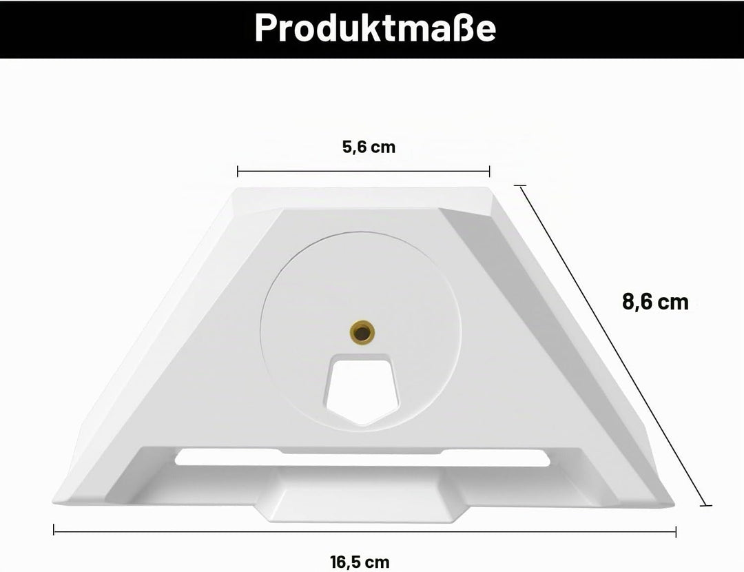daboot Starlink Mini-Halterungsadapter mit 6,35 mm (1/4 Zoll) 20 Gewinde aus Kunststoff, kompatibel