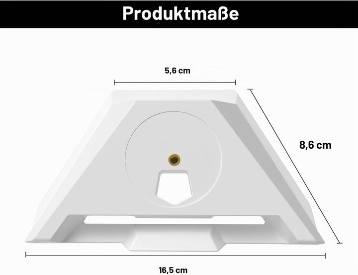 daboot Starlink Mini-Halterungsadapter mit 6,35 mm (1/4 Zoll) 20 Gewinde aus Kunststoff, kompatibel