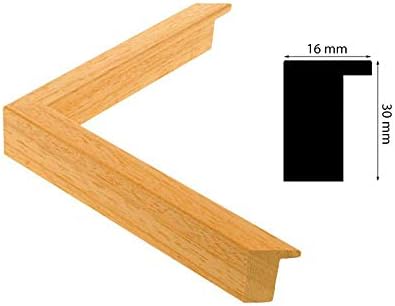 Bild mit Rahmen - Gustav Klimt Der Kuss 40x60 cm ca. A2 - Gerahmter Kunstdruck inkl. Galerie Passepa