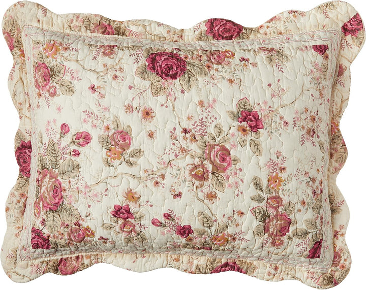 Greenland Home Antique Rose Full/Queen Quilt Set by Greenland Home, Queen