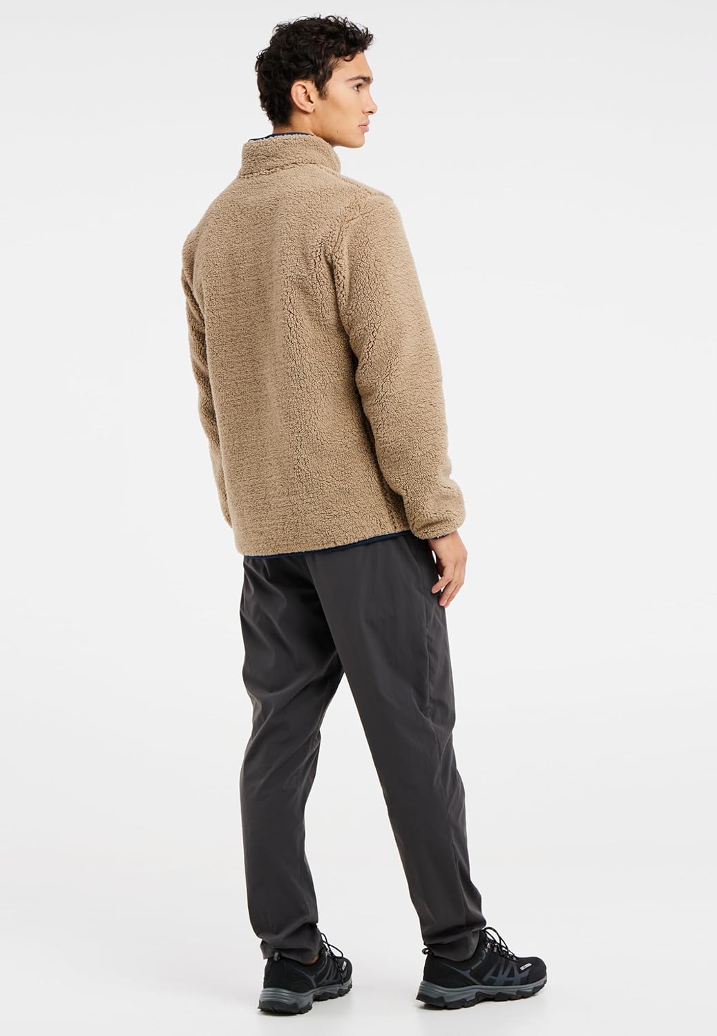 Protest Herren Oberteil Mit Durchgehendem Reissverschluss PRTTAVE XS BambooBeige, XS BambooBeige