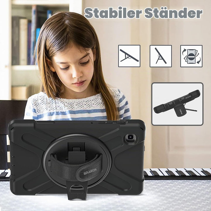 BRAECN für Galaxy Tab A7 Lite Hülle - Samsung Tab A7 Hülle 8.7" 2021 | Stossfeste Schutzhülle, 360°