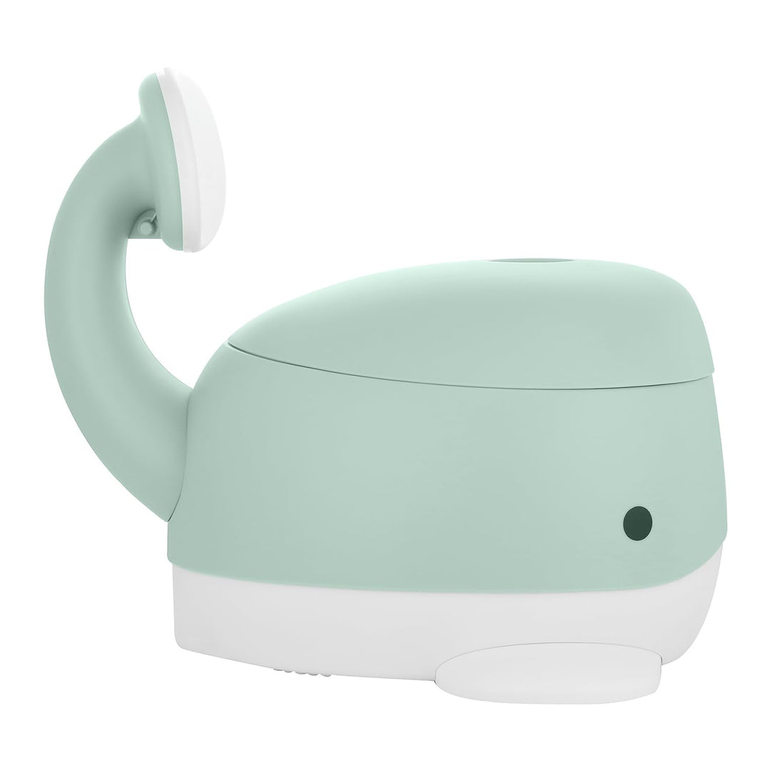 Kindsgut Kinder-Töpfchen, Babytopf WC/Klo, kinderfreundliches Wal-Design und dezente Farben, Toilett
