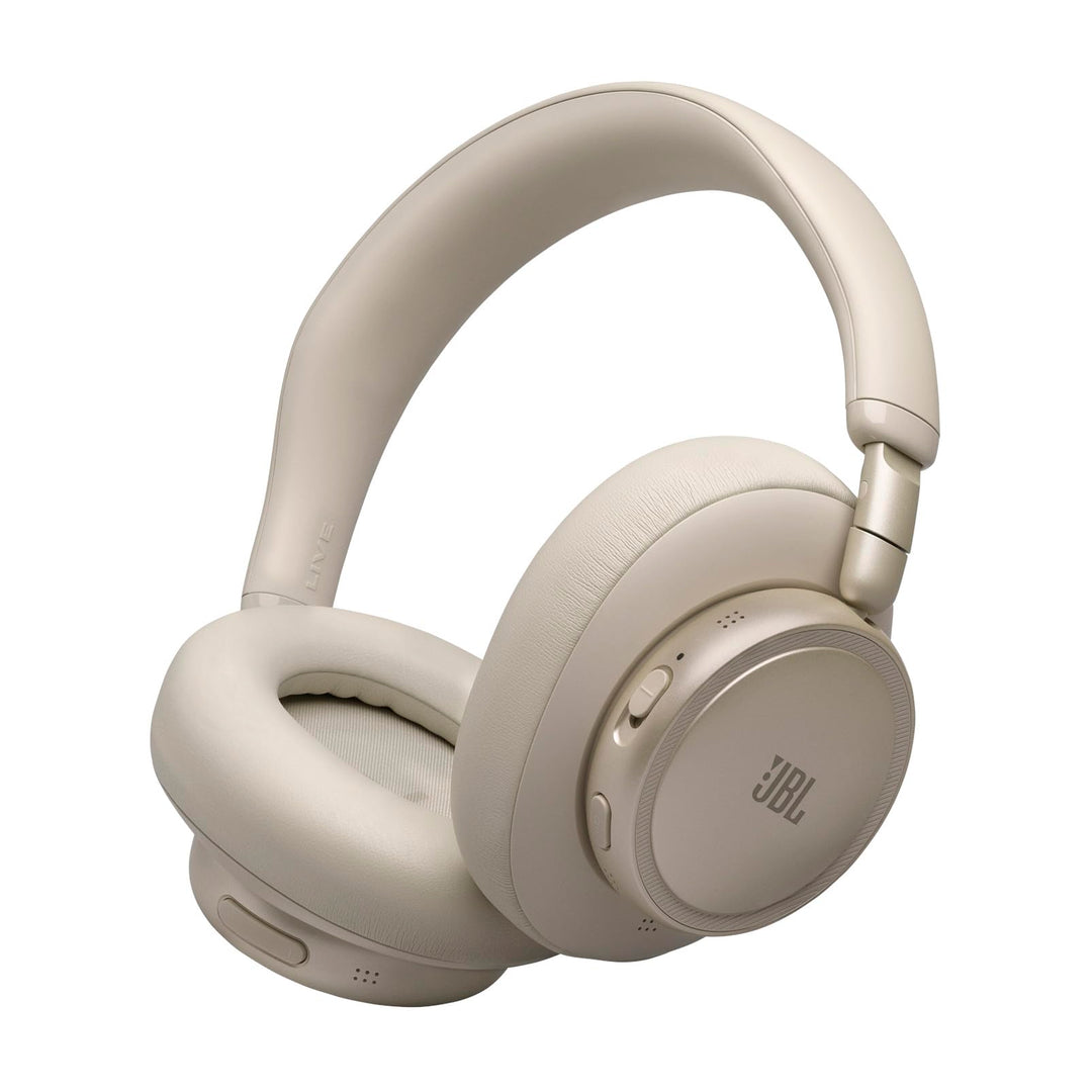 JBL Live 780NC Kabellose Noise Cancelling Over‑Ear‑Kopfhörer, Champagner | Bluetooth 6.0, Personalis
