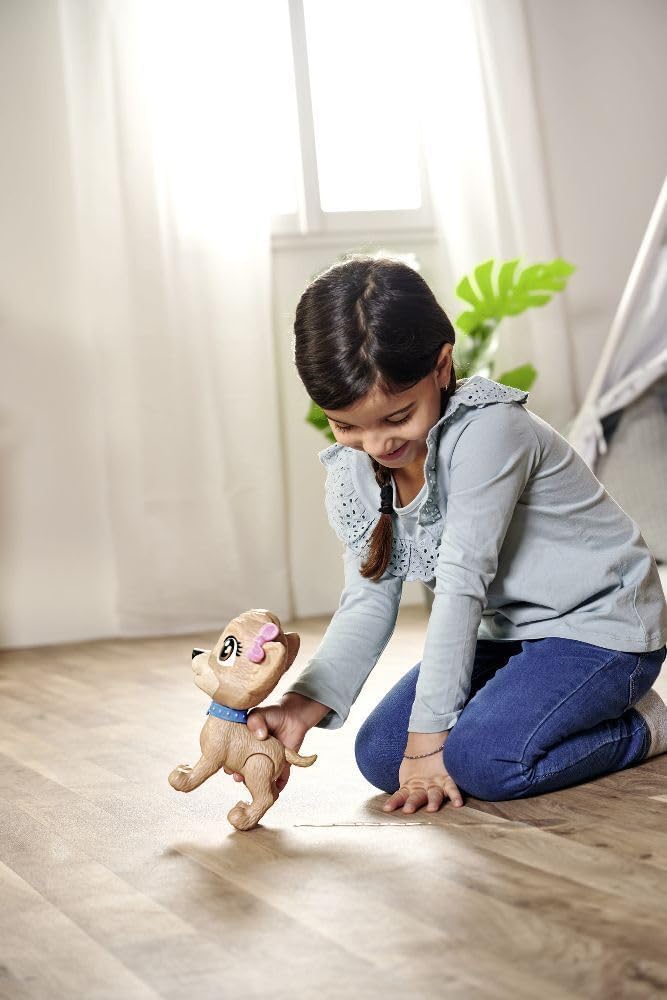 Simba 105893460 - ChiChi Love PiiPii Puppy, Hund zum Gassi gehen, macht Pipi, ab 3 Jahren, 20 cm, Me