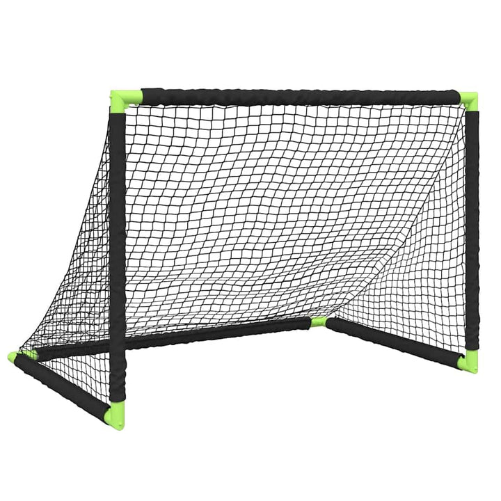 vidaXL Fussballtor für Kinder, Trainingstor Klappbar mit Netz, Fussball Tor für Innen Aussen, Kinder