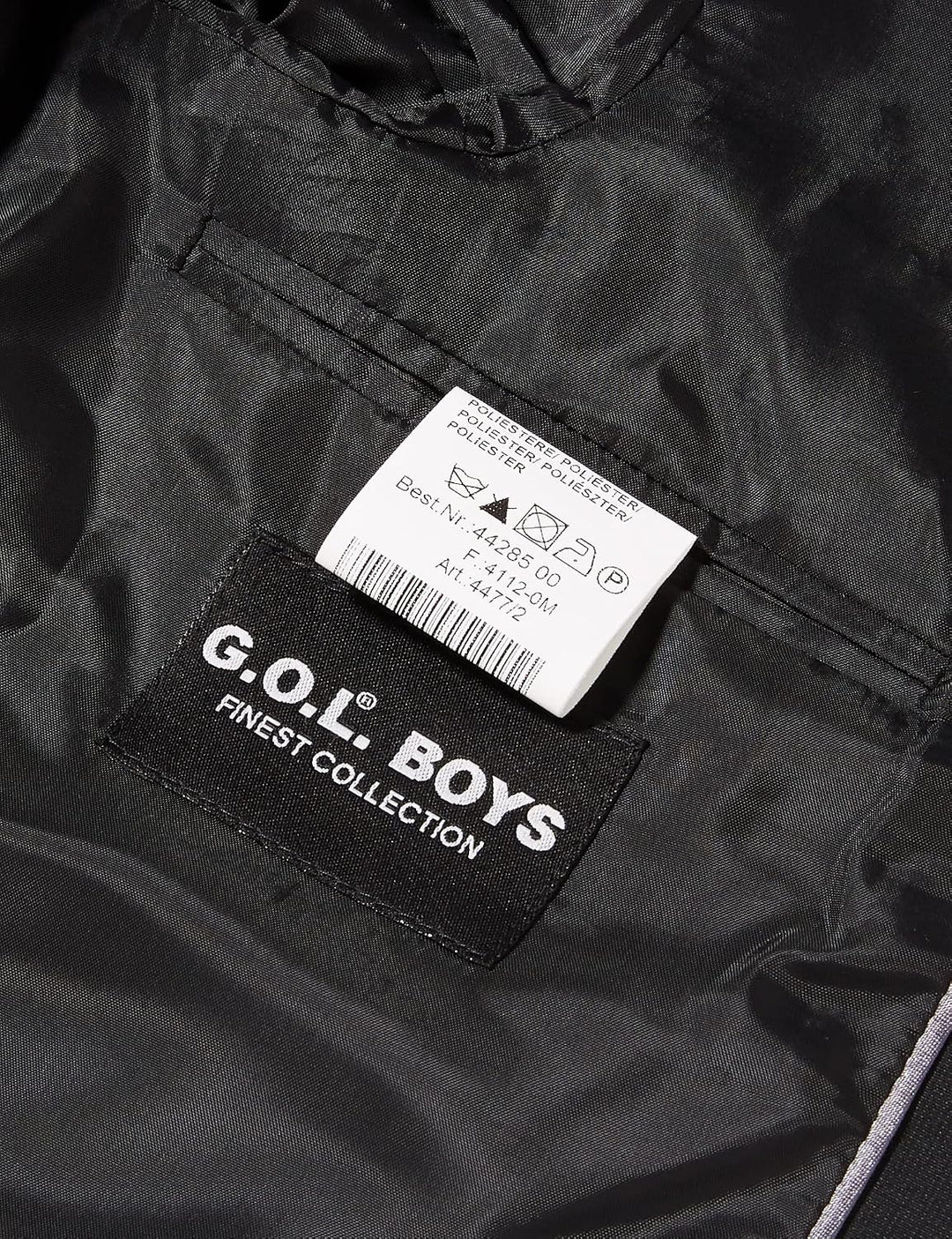 G.O.L. Jungen Bekleidungsset 4-tlg. Anzug, bestehend aus Sakko, Hose, Hemd, Krawatte 146 Schwarz (Bl