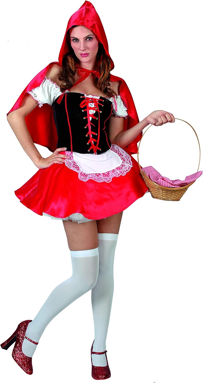 Ciao- Little Red Riding Hood Sexy Kostüm Verkleidung Damen Mädchen Erwachsene, M