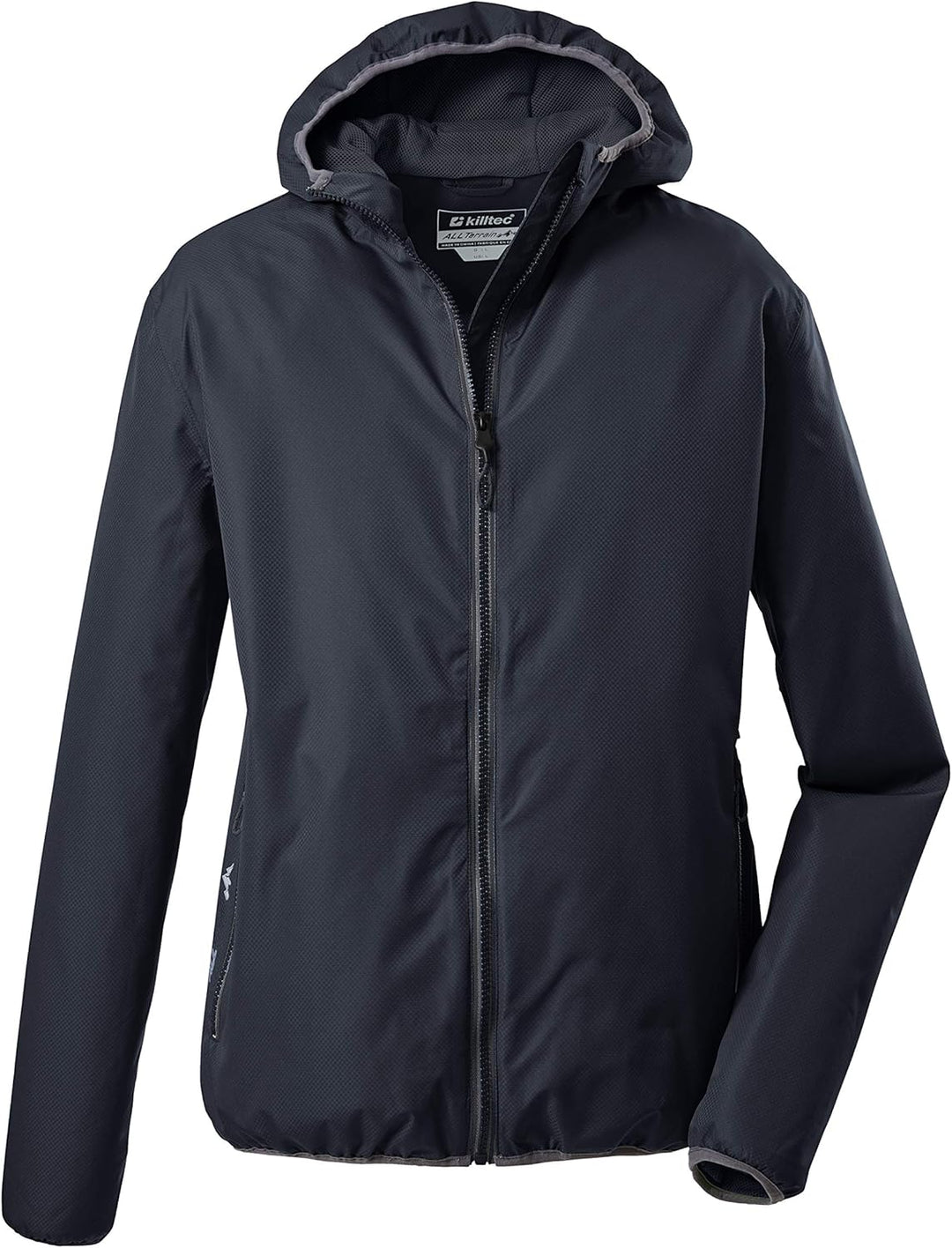 Killtec Herren Trin Mn Jckt A Funktionsjacke/Regenjacke mit Kapuze, packbar M dunkelnavy, M dunkelna