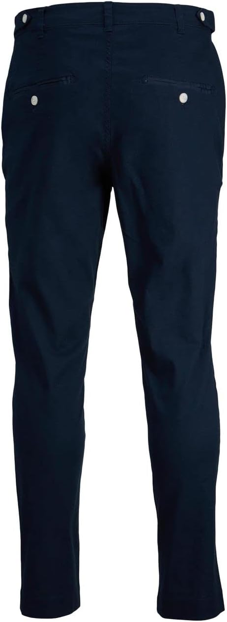 JACK & JONES Herren Jpstace Jjsky Linen AKM Navy Blazer Hose 28W / 32L Navy Blazer, 28W / 32L Navy B