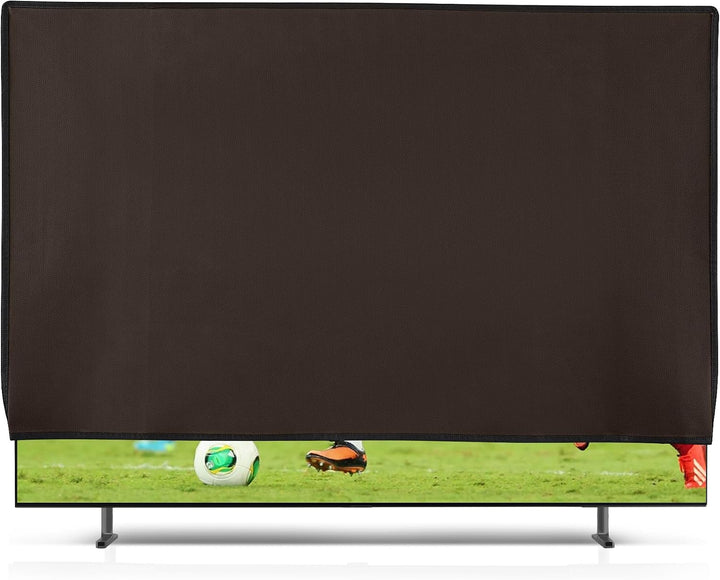 kwmobile 85" TV Abdeckung Indoor - Fernseher Hülle Bildschirmschutz Abdeckung - TV Bildschirm Staubs