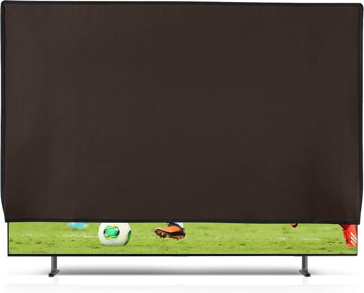 kwmobile 85" TV Abdeckung Indoor - Fernseher Hülle Bildschirmschutz Abdeckung - TV Bildschirm Staubs