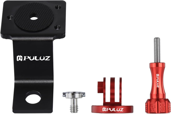 PULUZ Go pro Halterung für Motorrad Feste Metallhalterung Schraube für GoPro Hero12 Black / Hero11 /
