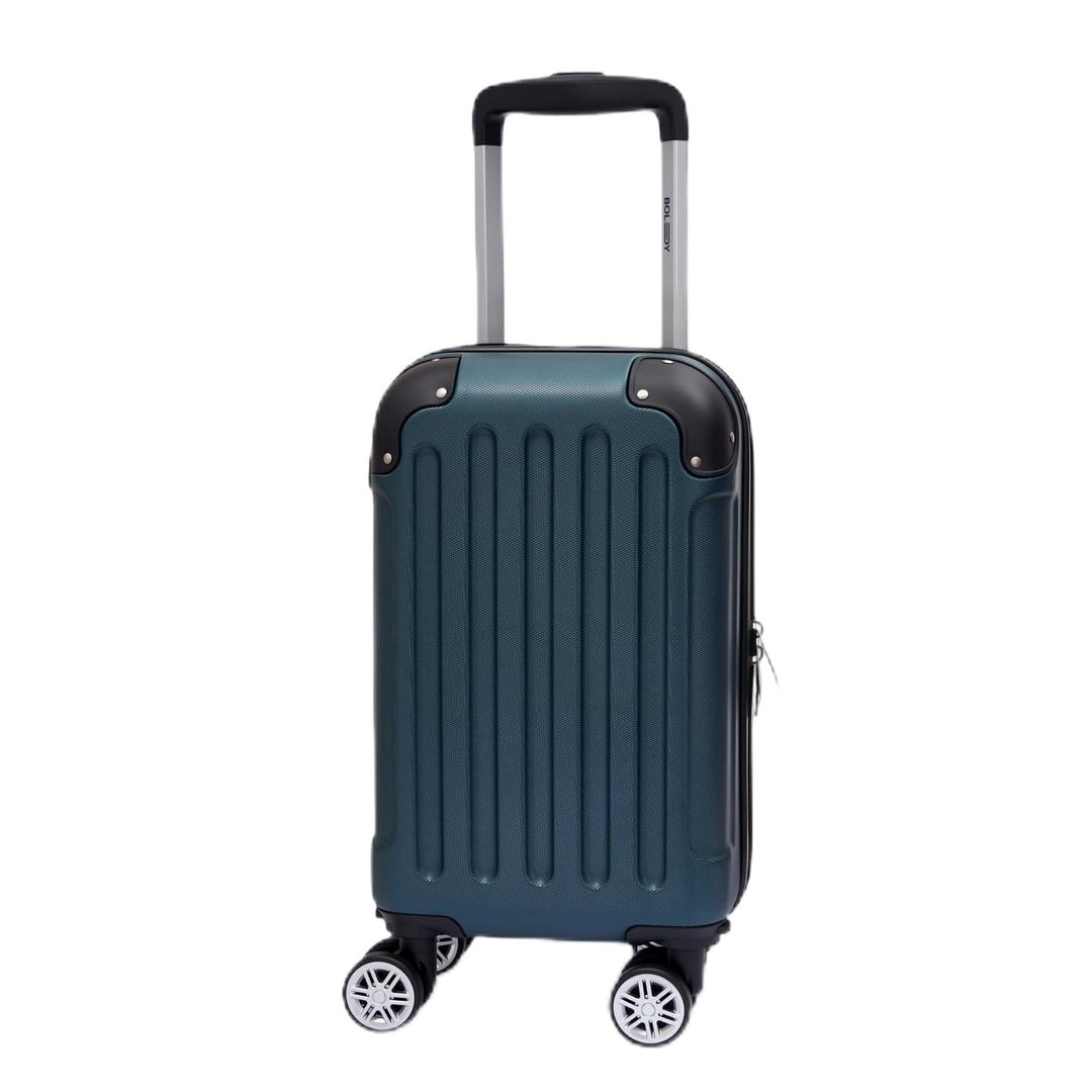 Boleedy Handgepäck Koffer, 40X25X20cm, Leichter Trolley Reisekoffer, Hartschalen Koffer, Luggage Set