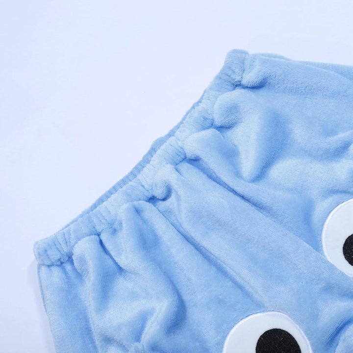 Lustig Schlafanzughose Herren Lang Elefant Hose mit Rüssel Couple Flying Elephant Shorts Fun Nachtwä