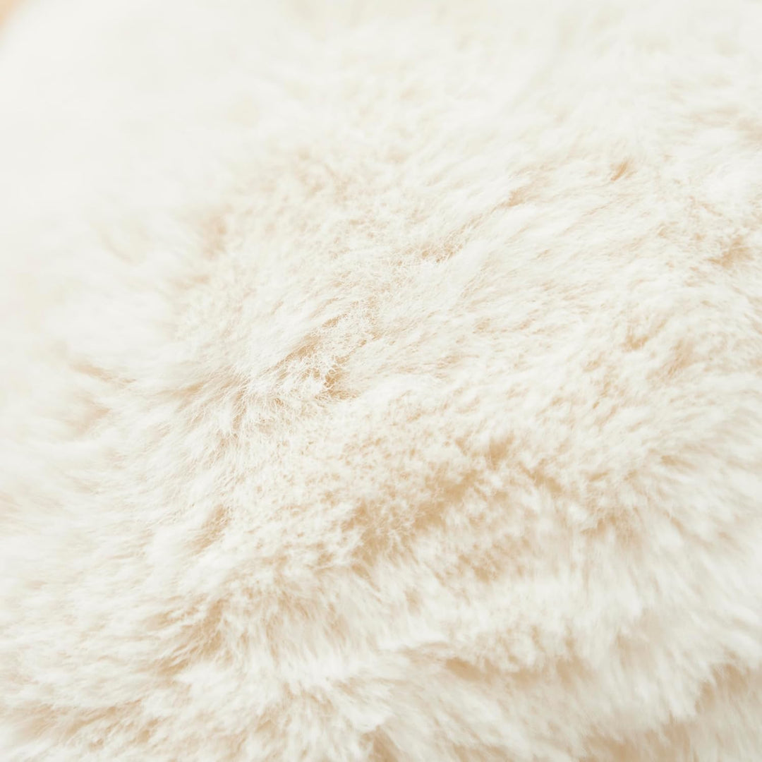 KALOO - Schmusetuch Kaninchen Creme 17cm - Ultraweiches und Flauschiges Plüschtier für Babys - Zärtl