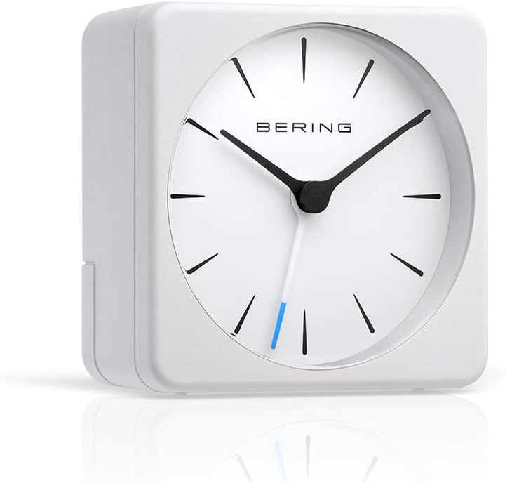 BERING Damen und Herren Alarmclock Quarz Movement - Home Decor Collection mit Kunststoff Glas 90066-